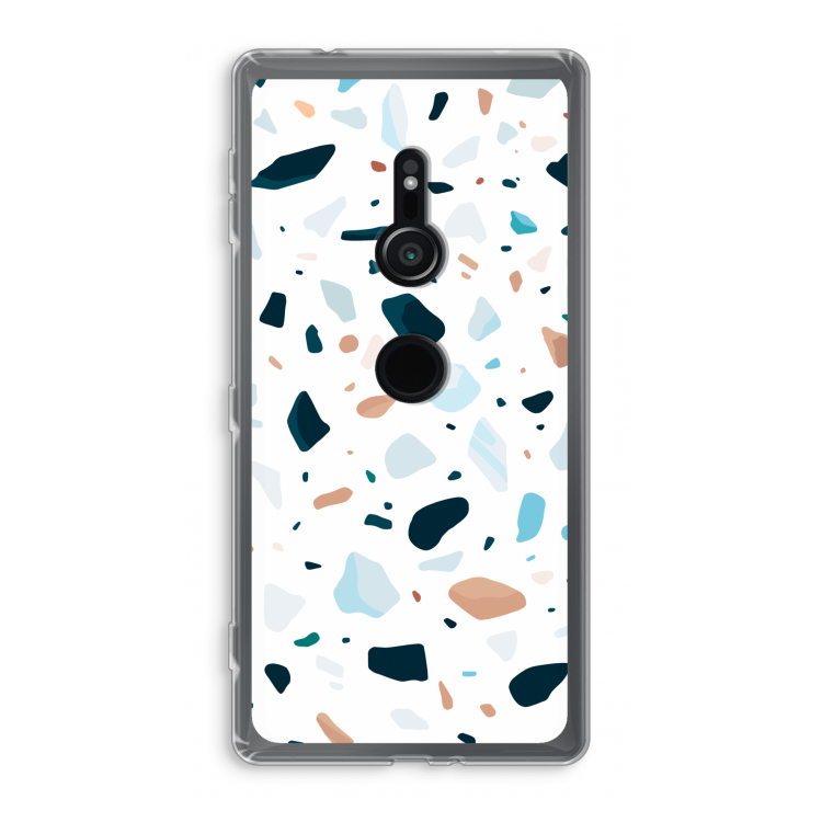 Terrazzo N°13: Sony Xperia XZ2 Transparant Hoesje
