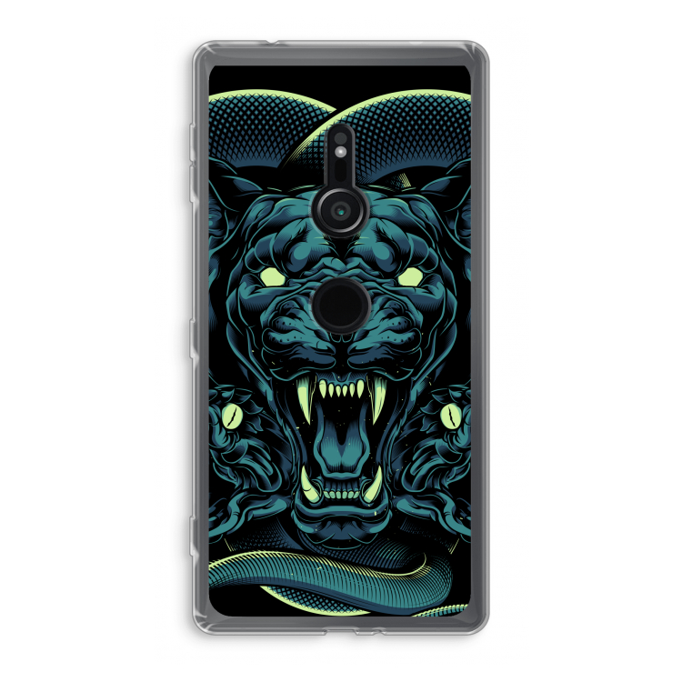 Cougar and Vipers: Sony Xperia XZ2 Transparant Hoesje