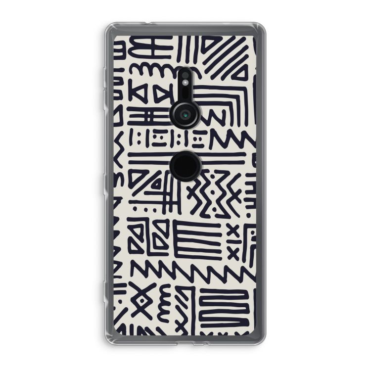Marrakech print: Sony Xperia XZ2 Transparant Hoesje