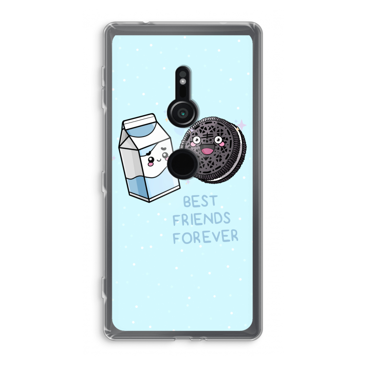 Best Friend Forever: Sony Xperia XZ2 Transparant Hoesje