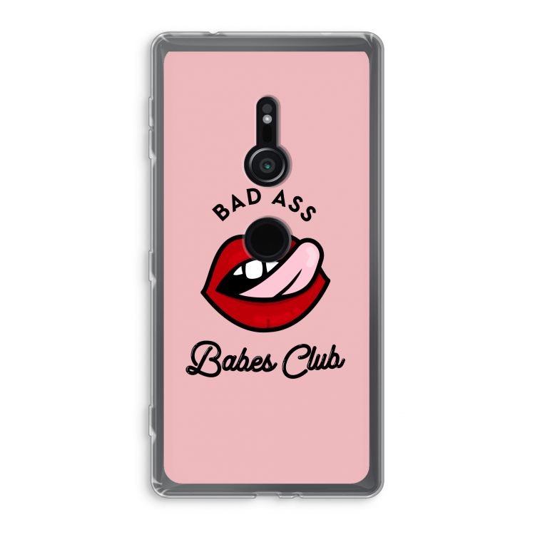 Badass Babes Club: Sony Xperia XZ2 Transparant Hoesje