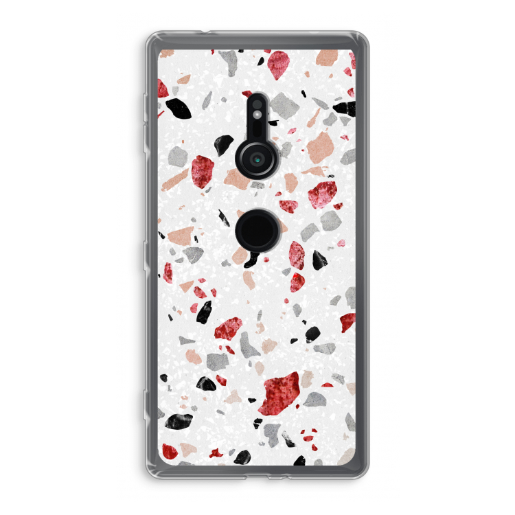 Terrazzo N°12: Sony Xperia XZ2 Transparant Hoesje