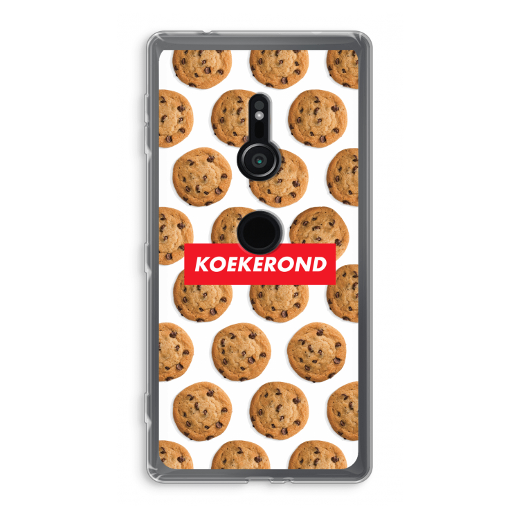 Koekerond: Sony Xperia XZ2 Transparant Hoesje