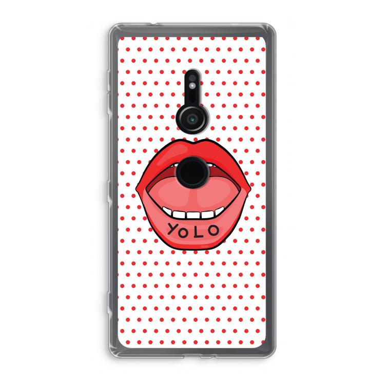 Yolo Denise: Sony Xperia XZ2 Transparant Hoesje