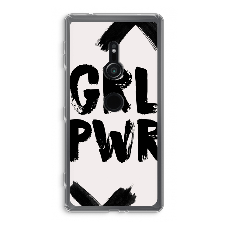 Girl Power #2: Sony Xperia XZ2 Transparant Hoesje