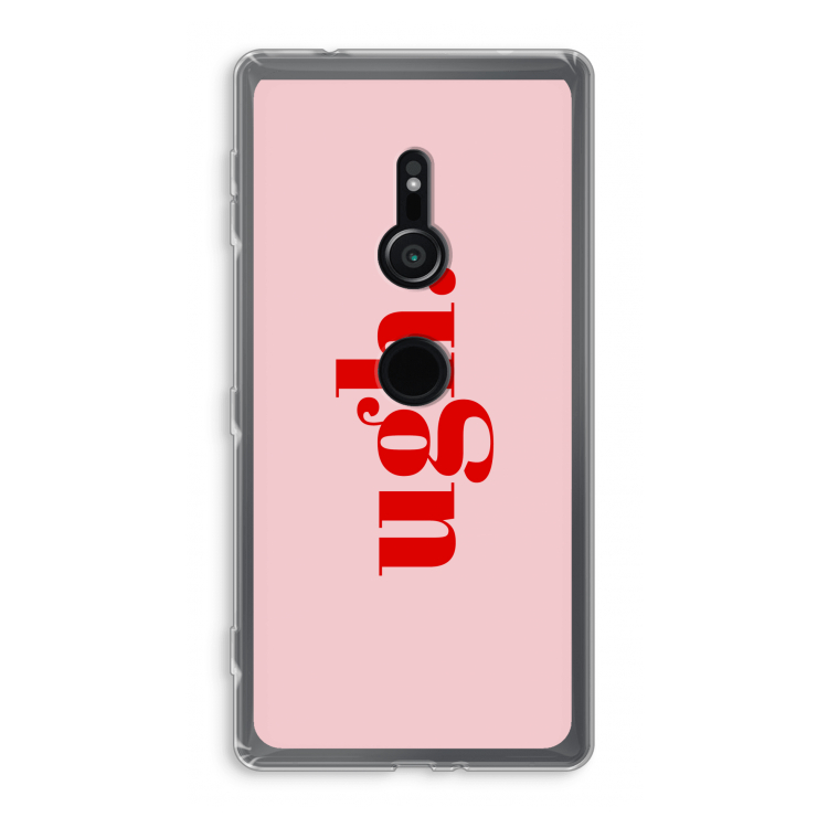 Ugh: Sony Xperia XZ2 Transparant Hoesje