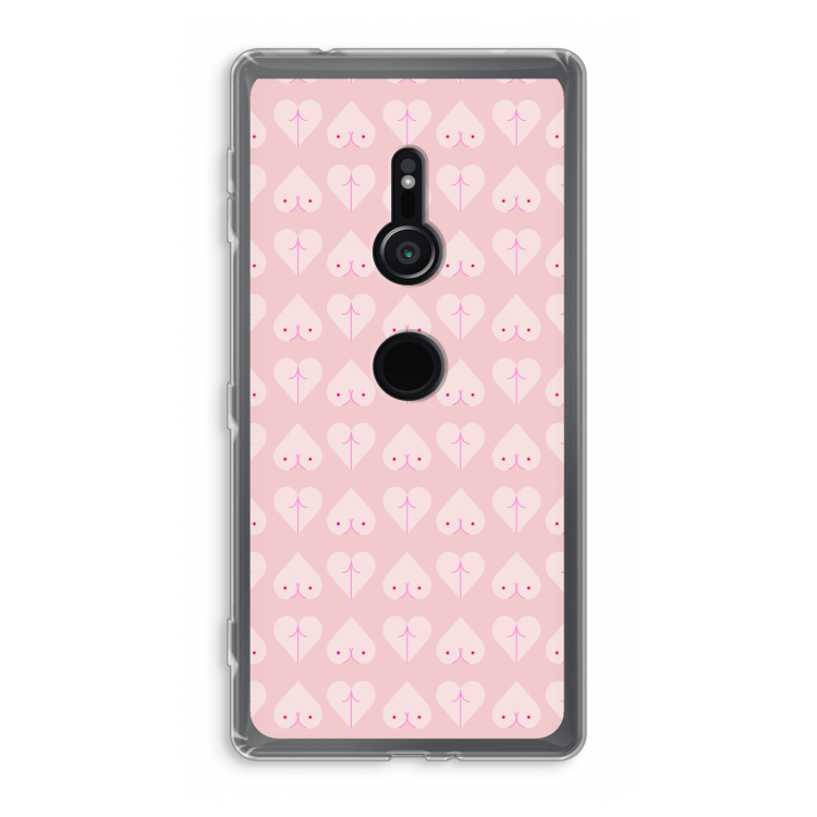 Ass 'n Titties: Sony Xperia XZ2 Transparant Hoesje