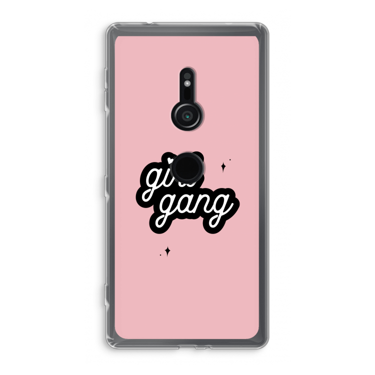 Girl Gang: Sony Xperia XZ2 Transparant Hoesje