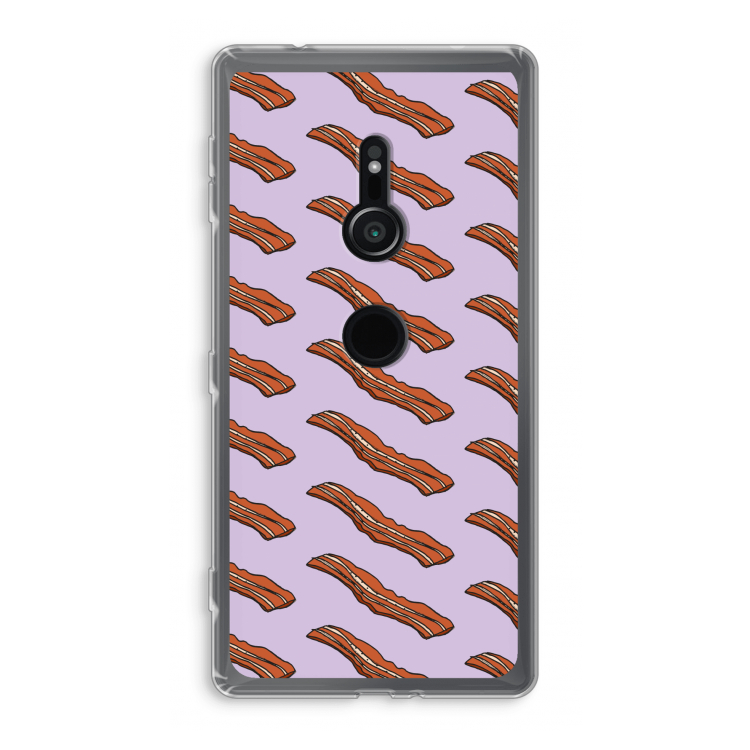 Bacon to my eggs #2: Sony Xperia XZ2 Transparant Hoesje