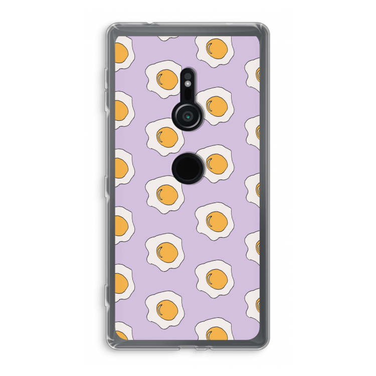 Bacon to my eggs #1: Sony Xperia XZ2 Transparant Hoesje
