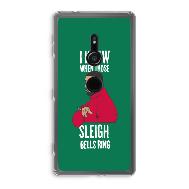 Sleigh Bells Ring: Sony Xperia XZ2 Transparant Hoesje