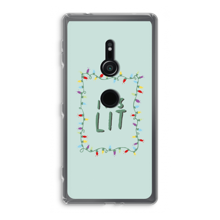 It's Lit: Sony Xperia XZ2 Transparant Hoesje