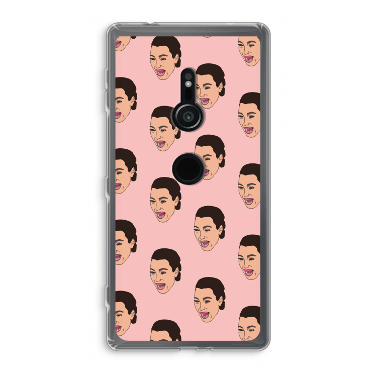 Ugly Cry Call: Sony Xperia XZ2 Transparant Hoesje