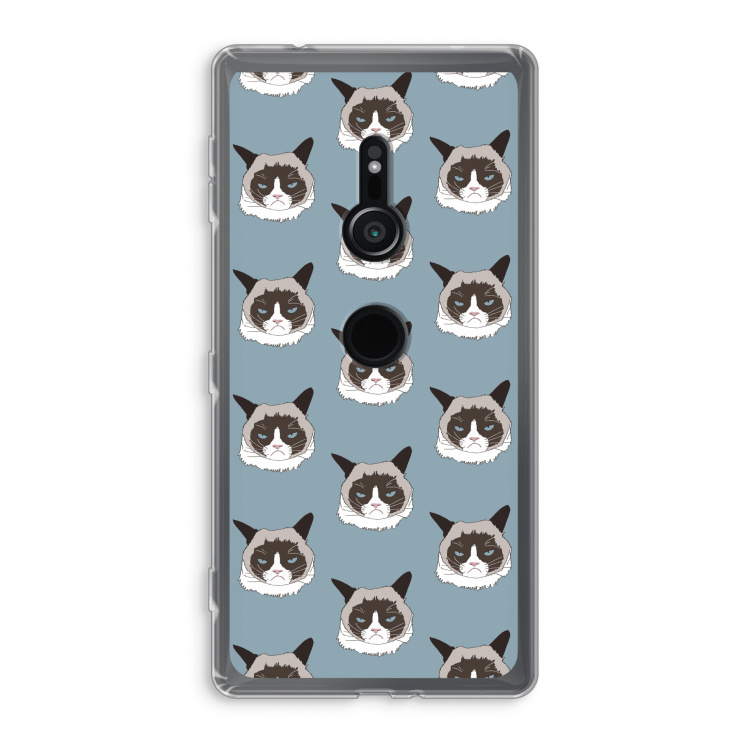 It's a Purrr Case: Sony Xperia XZ2 Transparant Hoesje