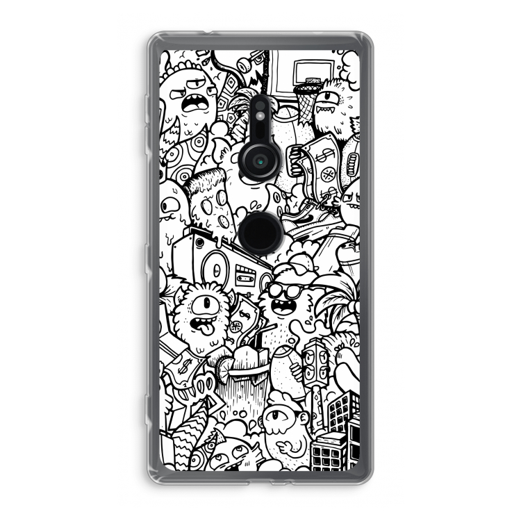 Vexx City #2: Sony Xperia XZ2 Transparant Hoesje