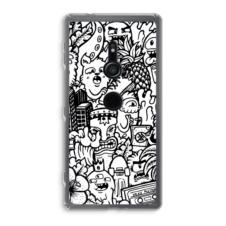 Vexx Mixtape #2: Sony Xperia XZ2 Transparant Hoesje