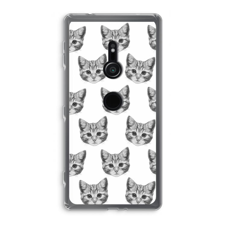 Kitten: Sony Xperia XZ2 Transparant Hoesje