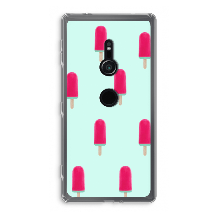 Waterijsje: Sony Xperia XZ2 Transparant Hoesje