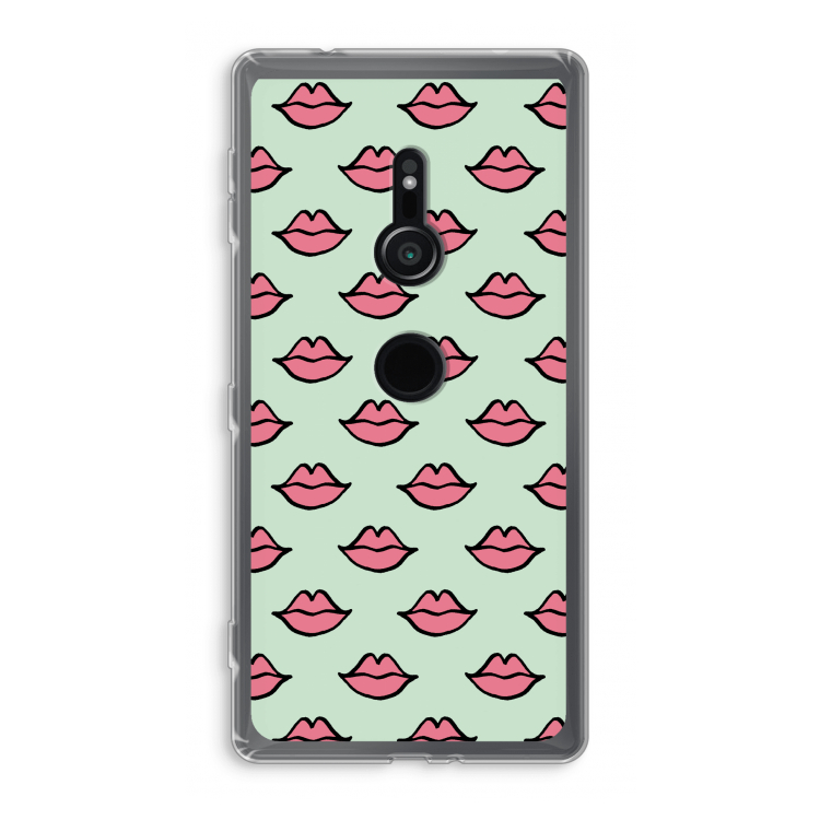 Lipjes: Sony Xperia XZ2 Transparant Hoesje