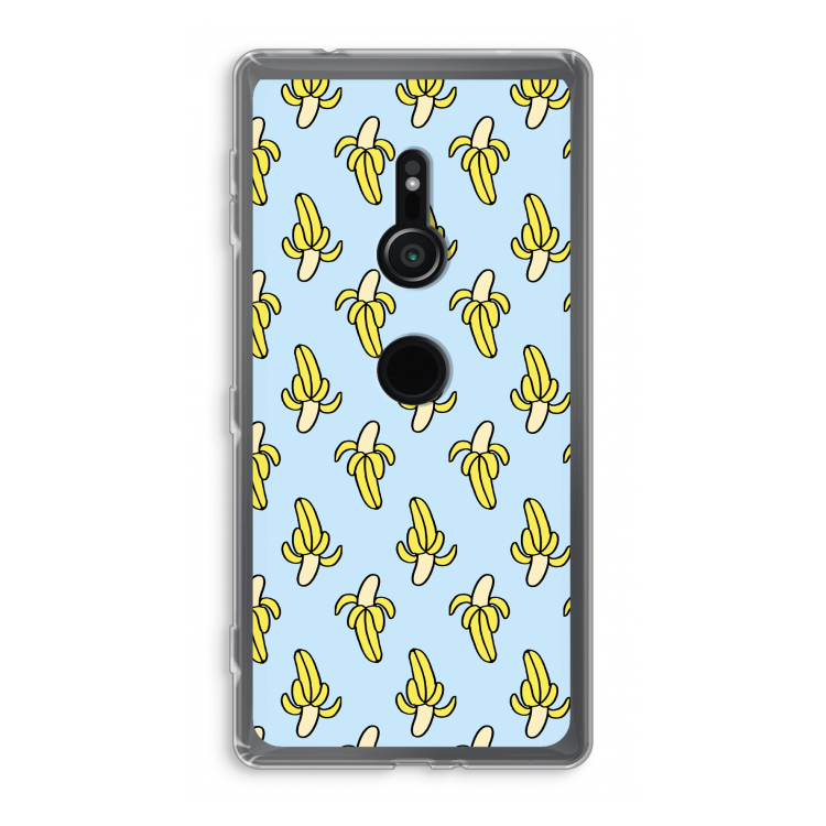 Bananas: Sony Xperia XZ2 Transparant Hoesje