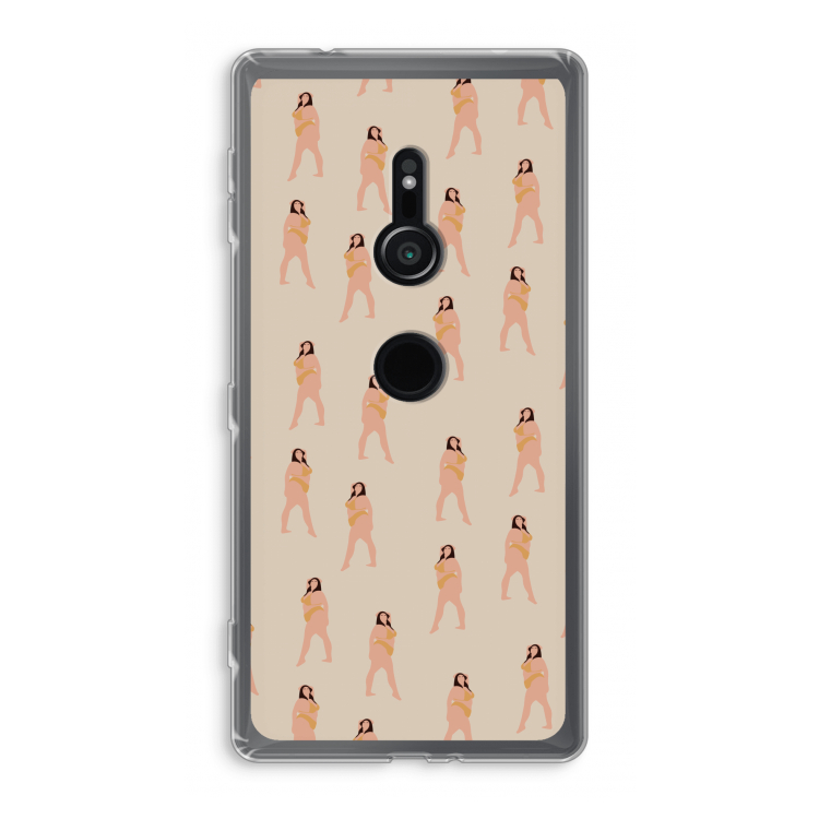 You're so golden: Sony Xperia XZ2 Transparant Hoesje