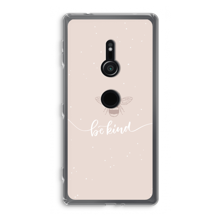 Be(e) kind: Sony Xperia XZ2 Transparant Hoesje