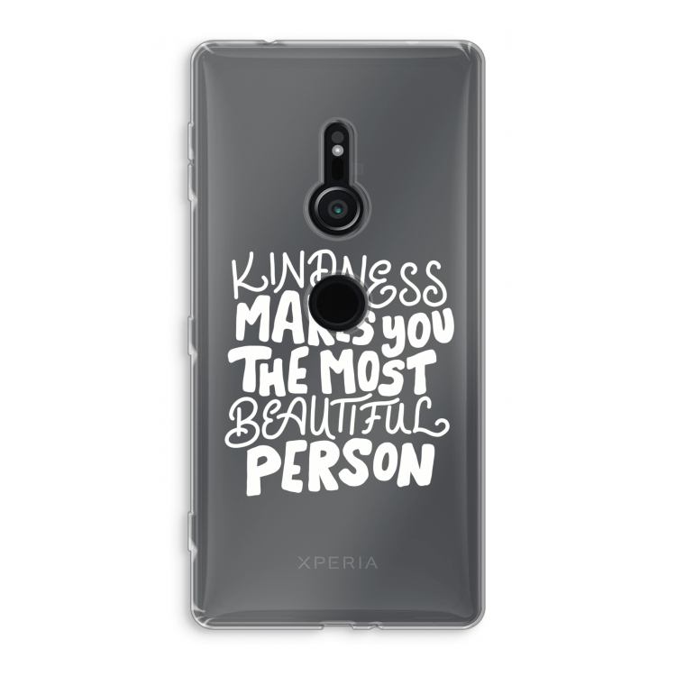 The prettiest: Sony Xperia XZ2 Transparant Hoesje