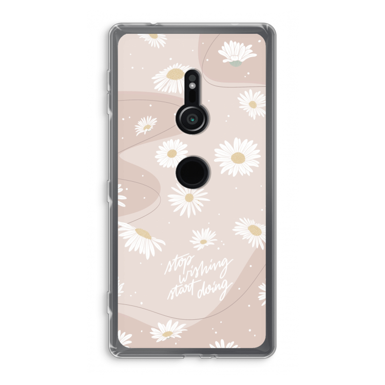 Daydreaming becomes reality: Sony Xperia XZ2 Transparant Hoesje