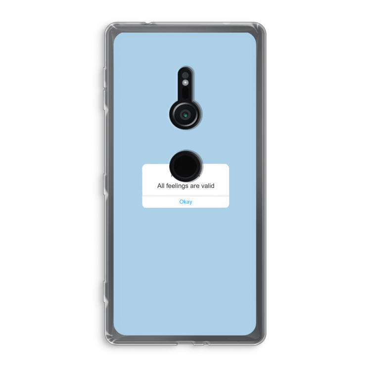 Reminder: Sony Xperia XZ2 Transparant Hoesje