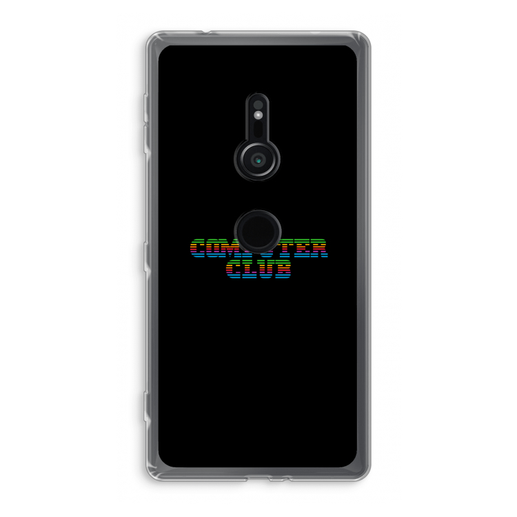 Retro: Sony Xperia XZ2 Transparant Hoesje