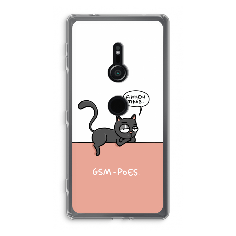 GSM poes: Sony Xperia XZ2 Transparant Hoesje