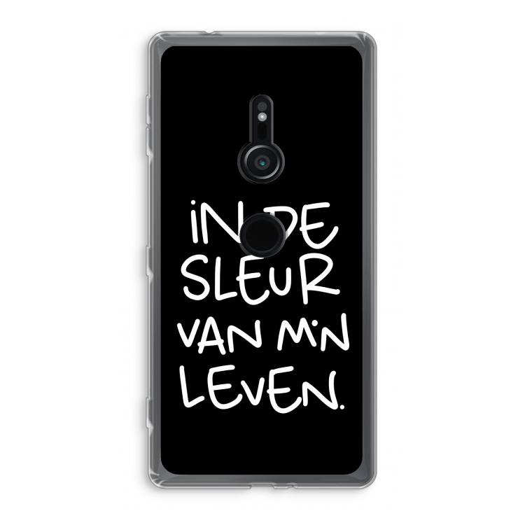 De Sleur: Sony Xperia XZ2 Transparant Hoesje
