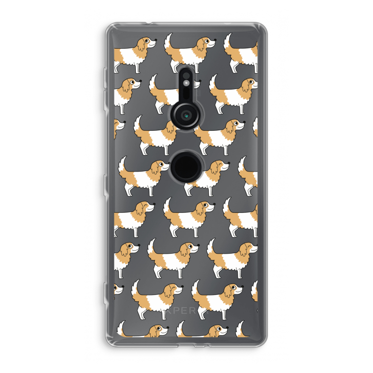 Doggy: Sony Xperia XZ2 Transparant Hoesje