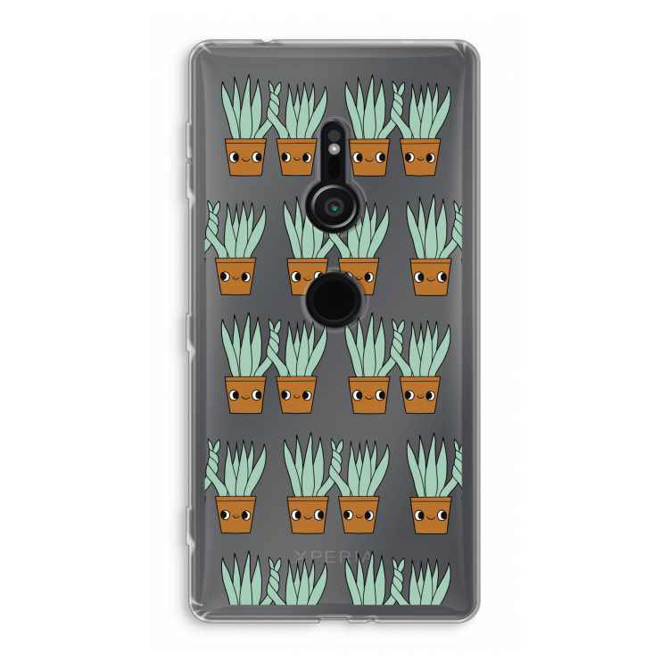 Sansevieria: Sony Xperia XZ2 Transparant Hoesje