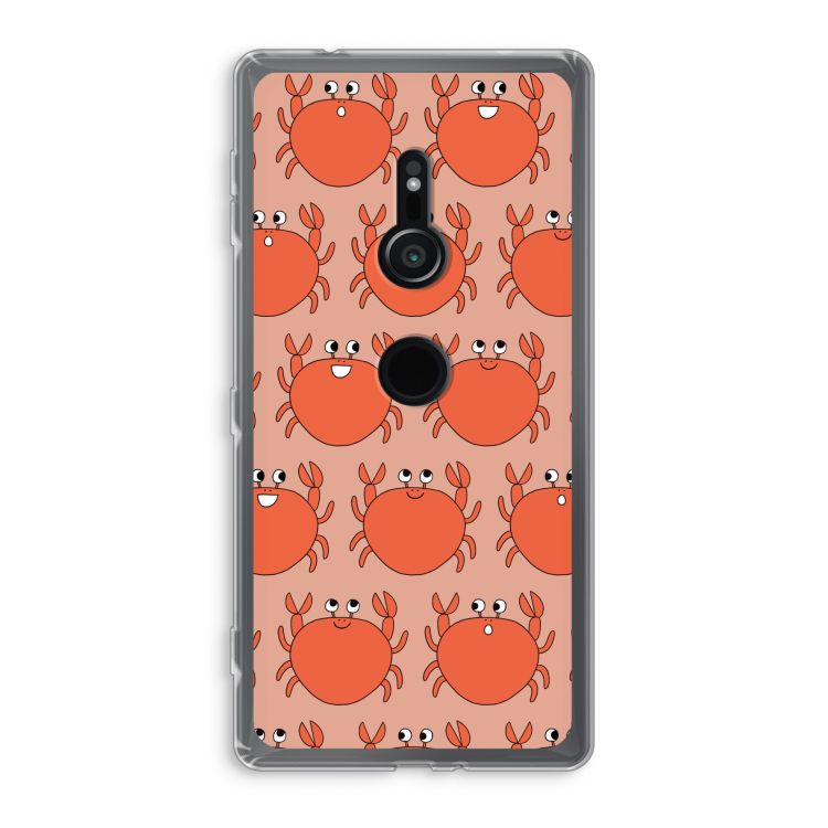 Krab: Sony Xperia XZ2 Transparant Hoesje