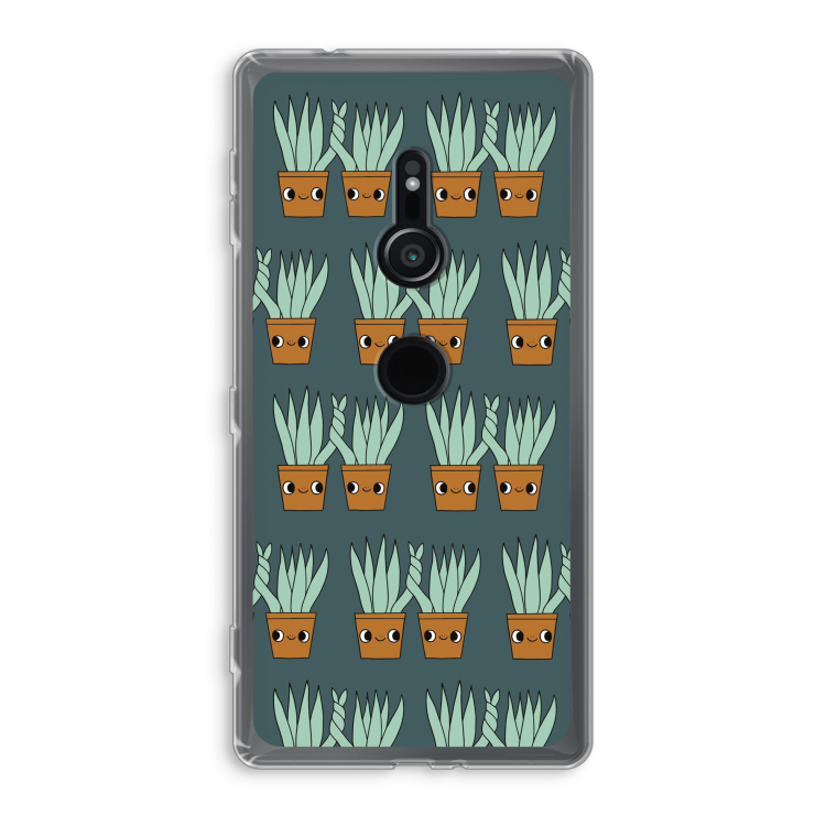 Sansevieria: Sony Xperia XZ2 Transparant Hoesje