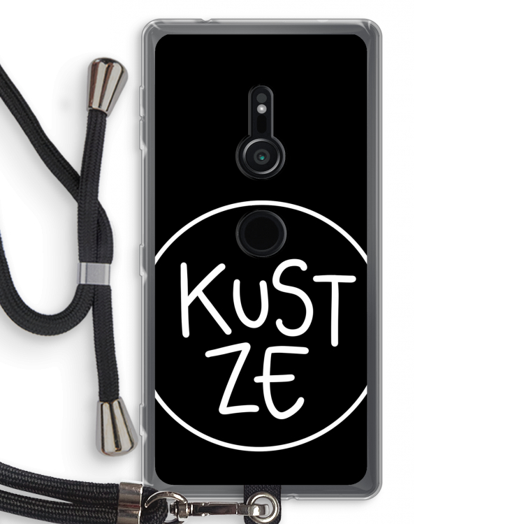 KUST ZE: Sony Xperia XZ2 Transparant Hoesje met koord