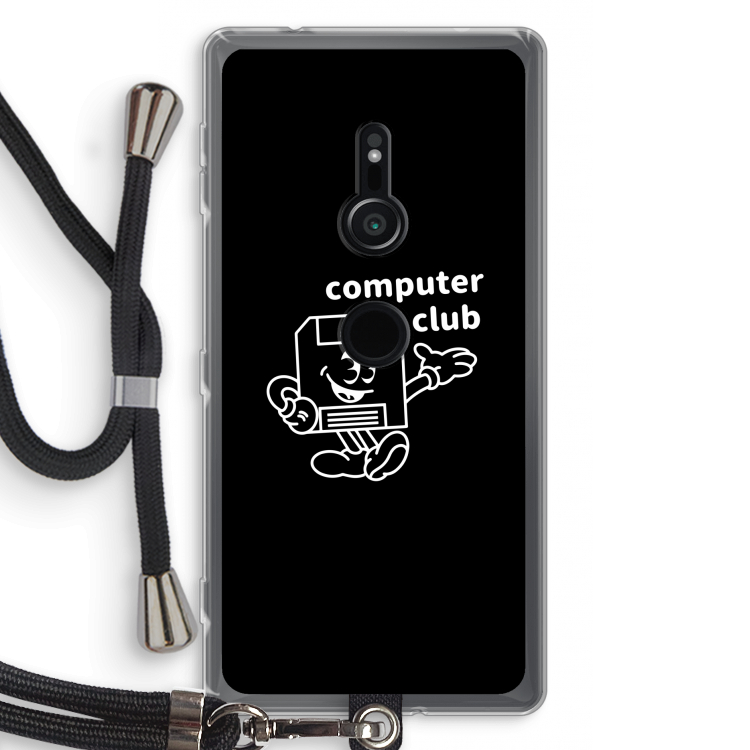 Floppyhead: Sony Xperia XZ2 Transparant Hoesje met koord