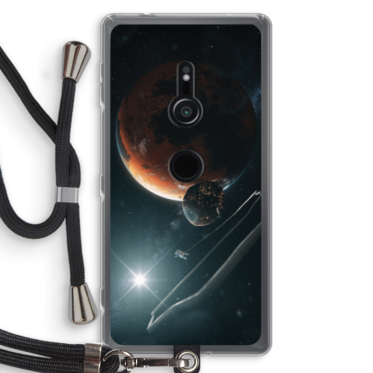 Mars Renaissance: Sony Xperia XZ2 Transparant Hoesje met koord