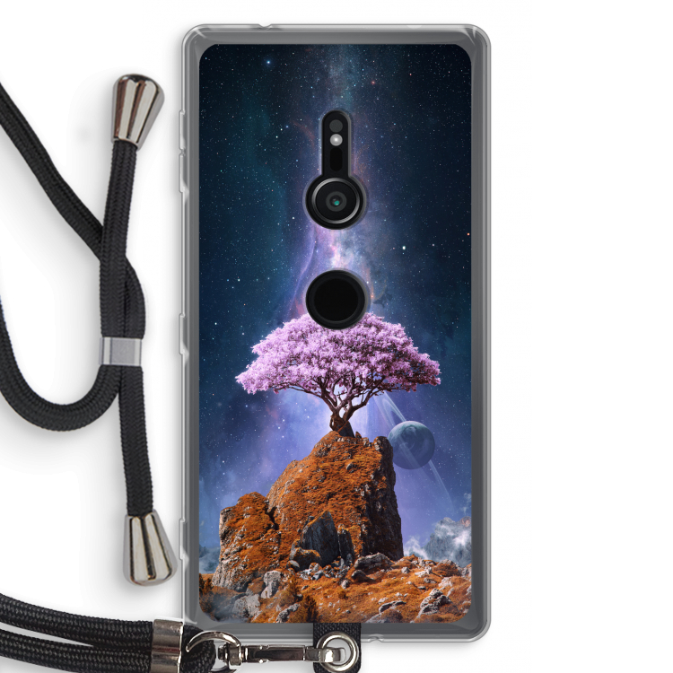 Ambition: Sony Xperia XZ2 Transparant Hoesje met koord