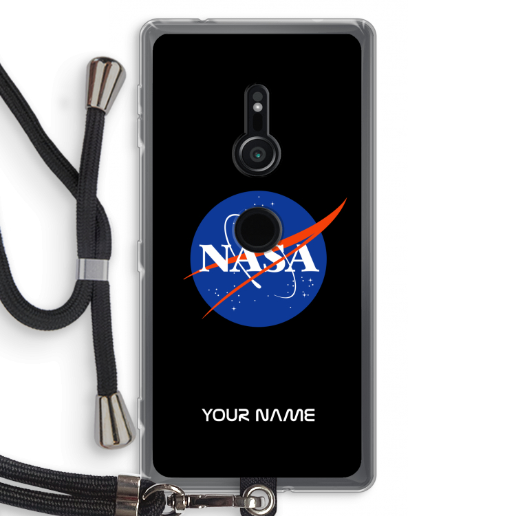 NASA: Sony Xperia XZ2 Transparant Hoesje met koord
