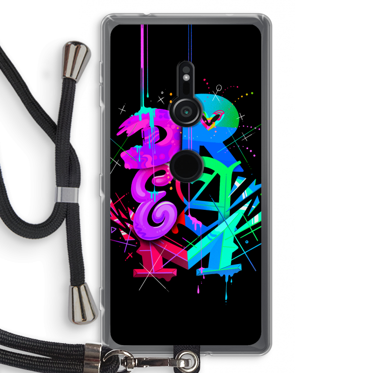 Dream: Sony Xperia XZ2 Transparant Hoesje met koord