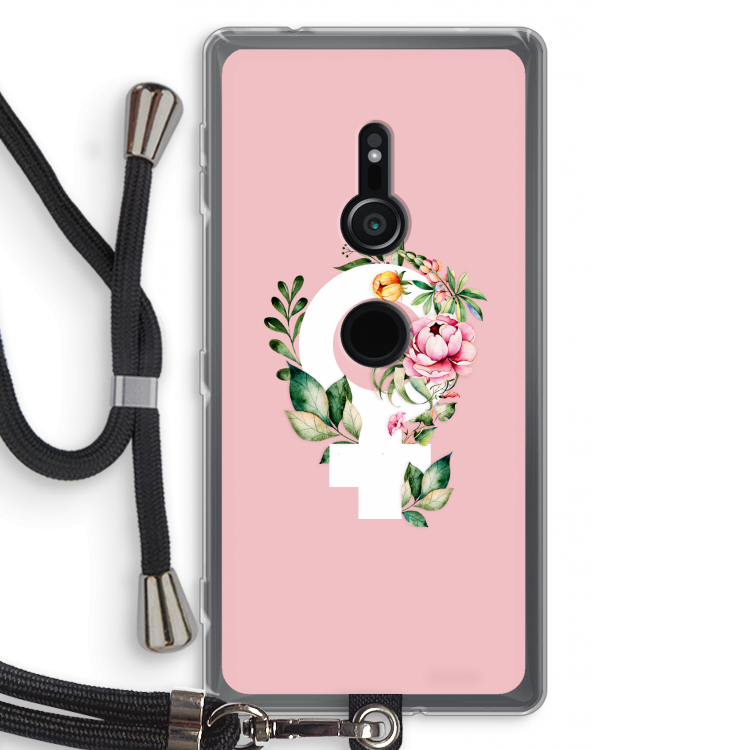 Venus: Sony Xperia XZ2 Transparant Hoesje met koord