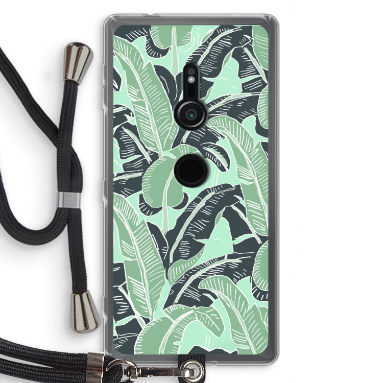 This Sh*t Is Bananas: Sony Xperia XZ2 Transparant Hoesje met koord