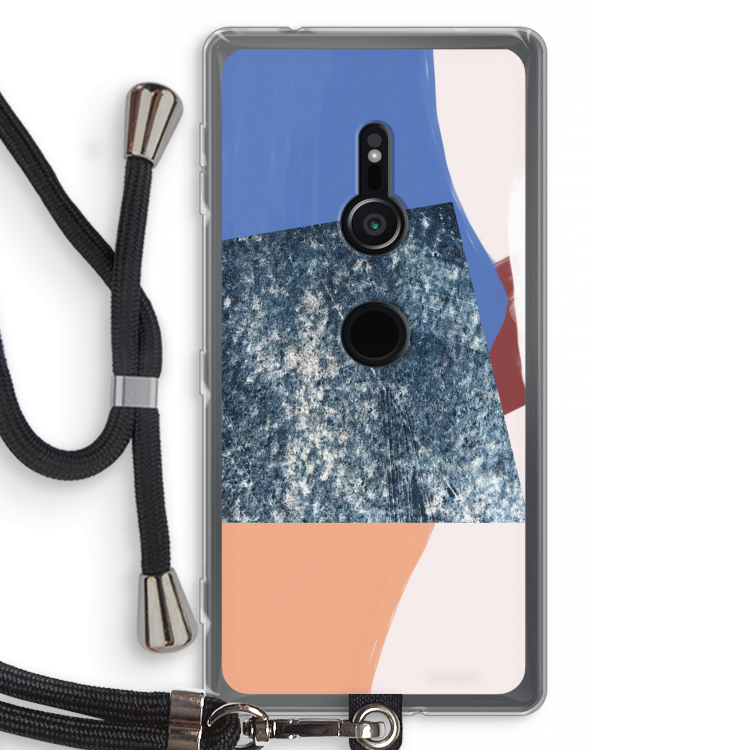 Billy: Sony Xperia XZ2 Transparant Hoesje met koord