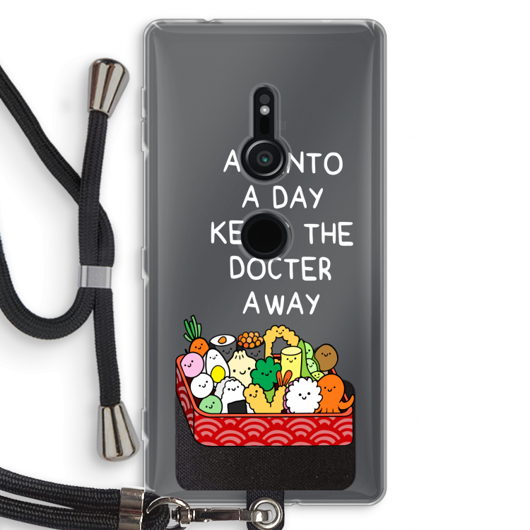 Bento a day: Sony Xperia XZ2 Transparant Hoesje met koord