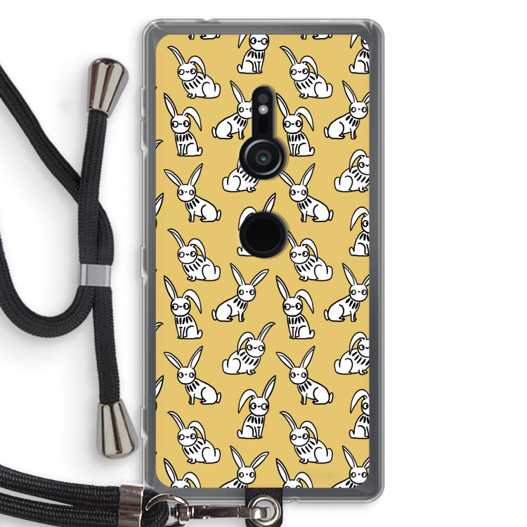 Haas: Sony Xperia XZ2 Transparant Hoesje met koord