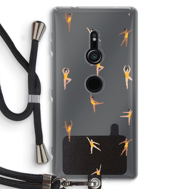 Dans #2: Sony Xperia XZ2 Transparant Hoesje met koord