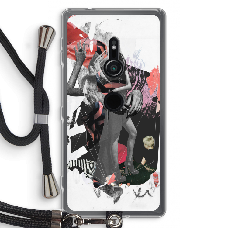 Dissimulation du réel: Sony Xperia XZ2 Transparant Hoesje met koord