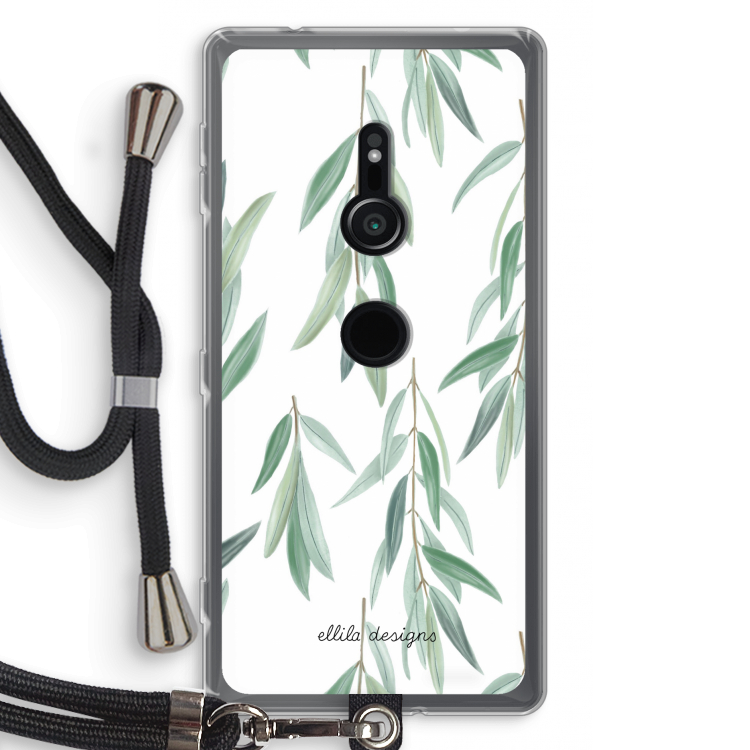 Branch up your life: Sony Xperia XZ2 Transparant Hoesje met koord